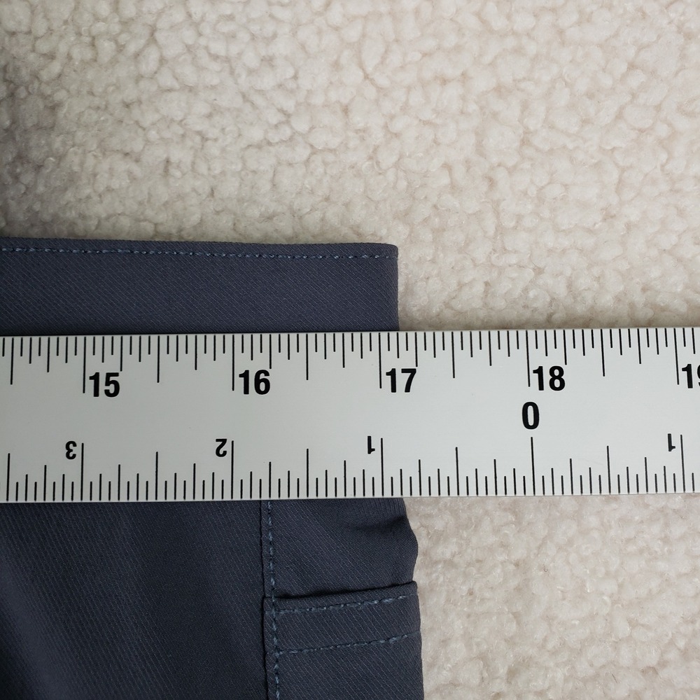 Western Rise Evolution Pants Men 33x30 (Fits 34x29) Gray Slim Travel Techwear - Picture 6 of 10